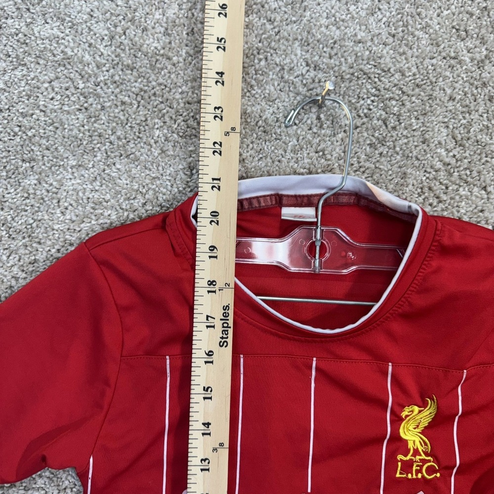Kids Liverpool FC Soccer Jersey Huynh 7 Red White Short Sleeve Size 11 - Picture 7 of 8
